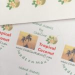 Tropical Coconut Scented Candles