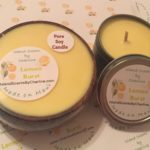Lemon Burst Scented Candles
