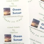Ocean Sunset Scented Candles