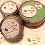 Citrus Basil Scented Candles